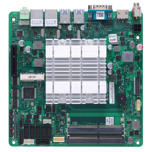 Axiomtek MANO321 Mini ITX Motherboard with Celeron J6412 processor, 8 USB, VGA, HDMI, LVDS